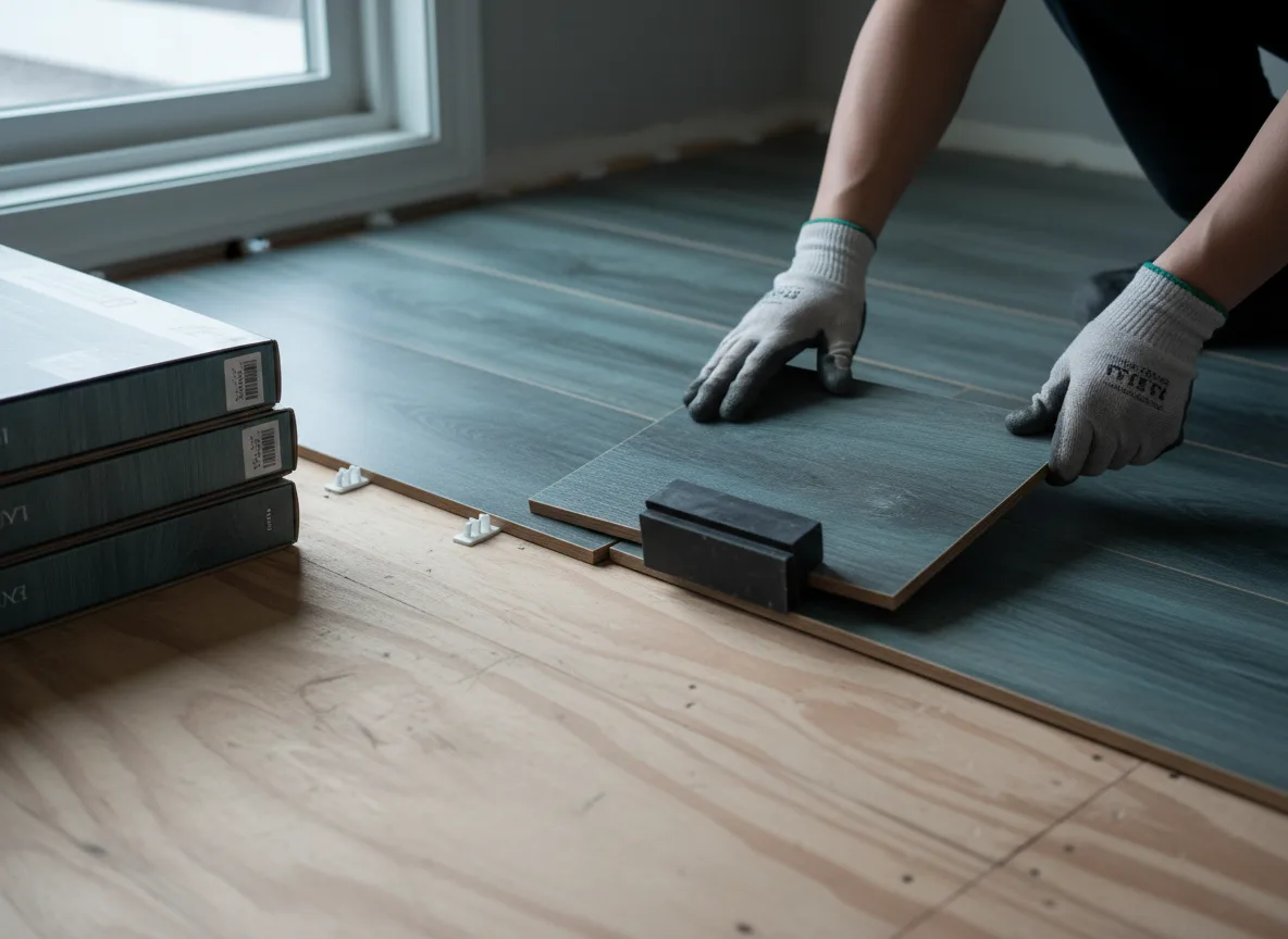 Luxury Vinyl Plank Installation company in Silver Lake, KS